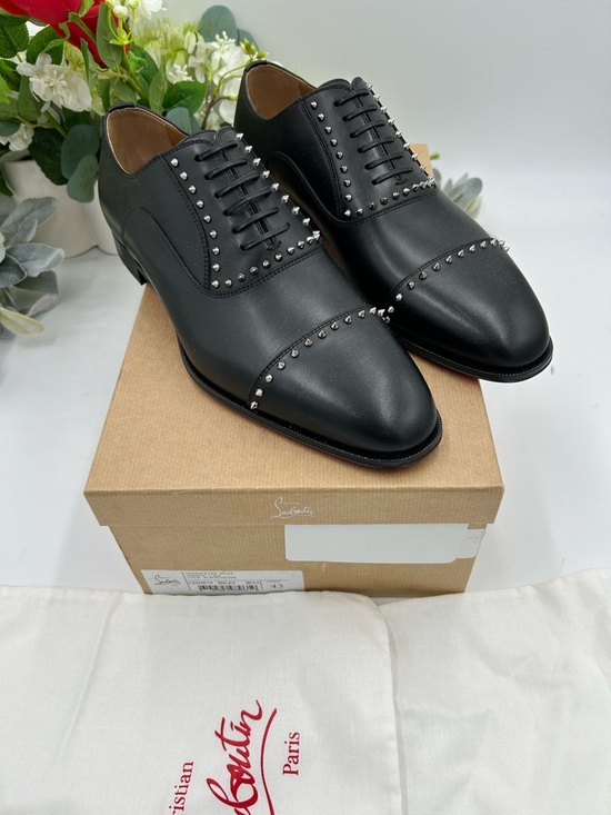Christian Louboutin Other - Men's Christian Louboutin CLOOCLOO spiked Leather, Oxford's size 43 made Italy